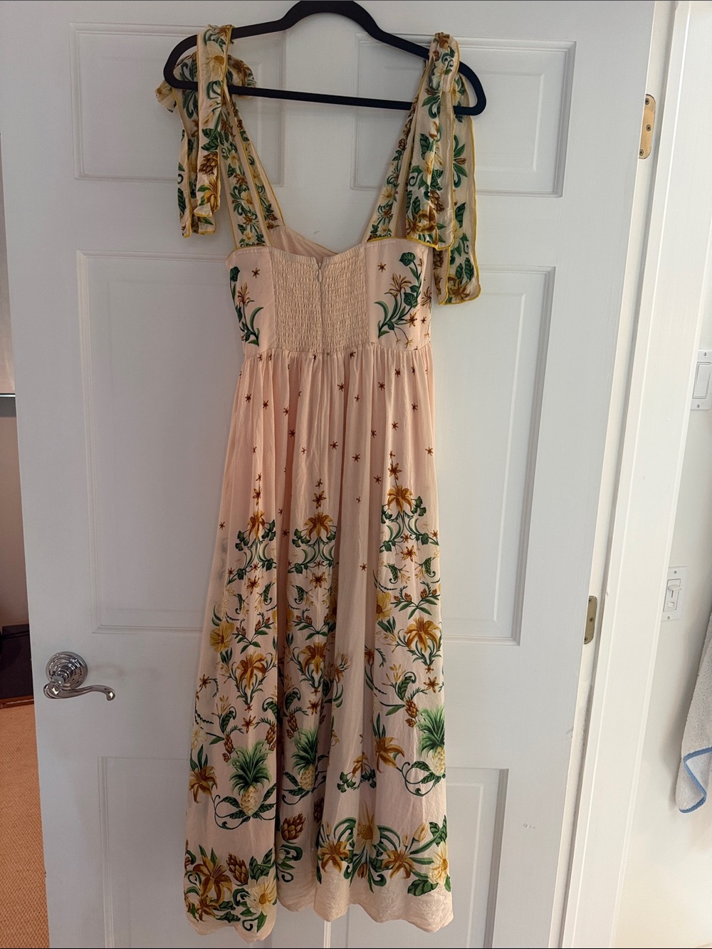 Farm Rio Pink Botanical Maxi Dress - Picture 4 of 5